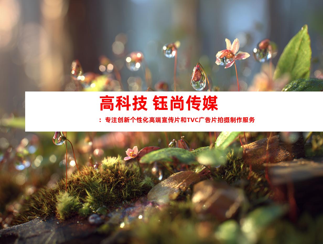 苏州高科技 钰尚传媒：专注创新个性化高端宣传片和TVC广告片拍摄制作服务